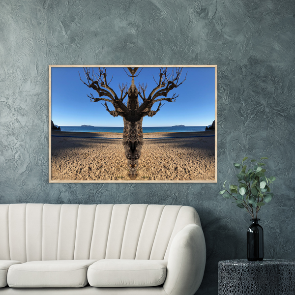 SHAMAN - Wooden Framed Premium Semi-Glossy Silk Paper Poster (30x40|45x60|70x100)